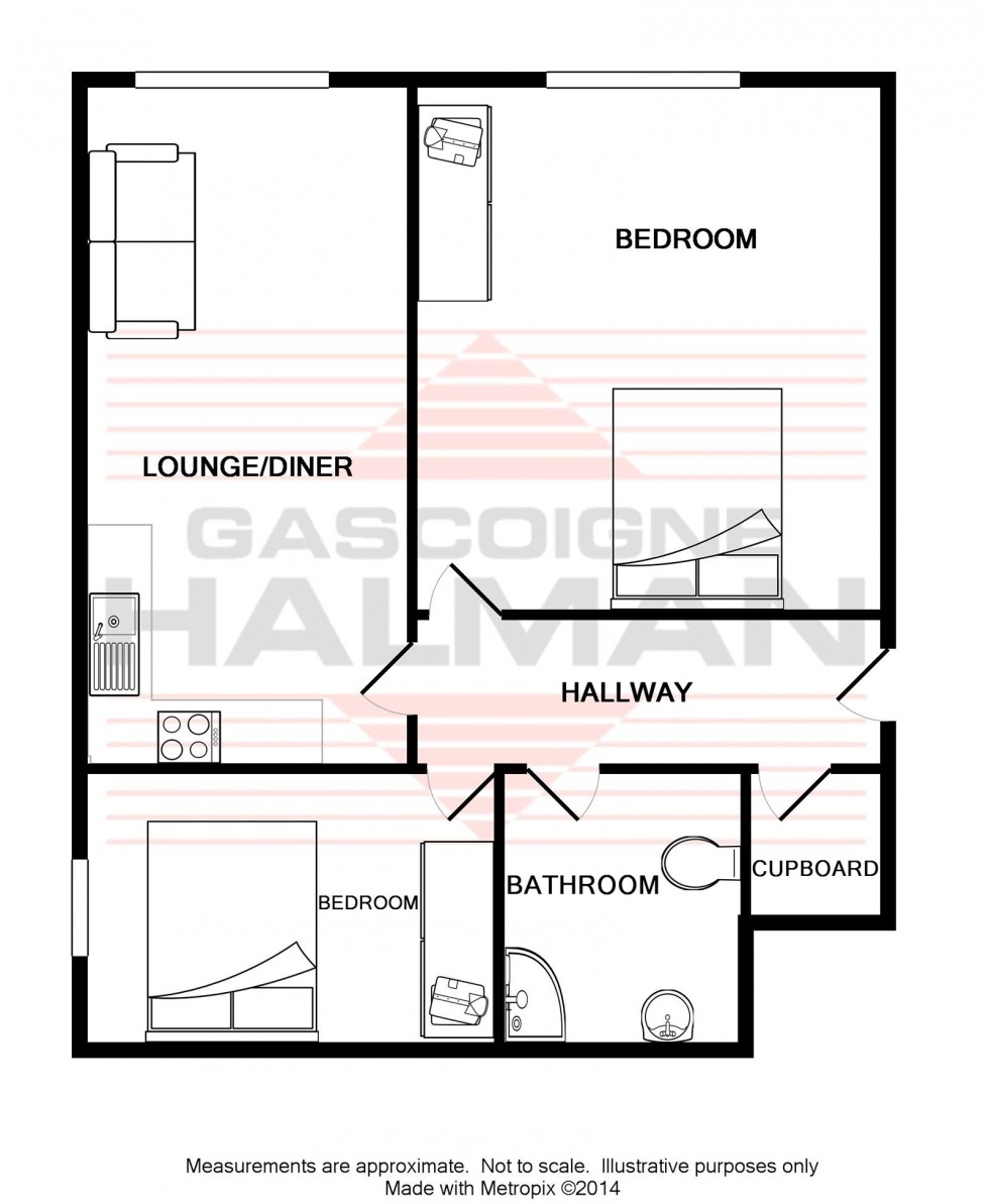 Floorplan for Palatine Road, Manchester