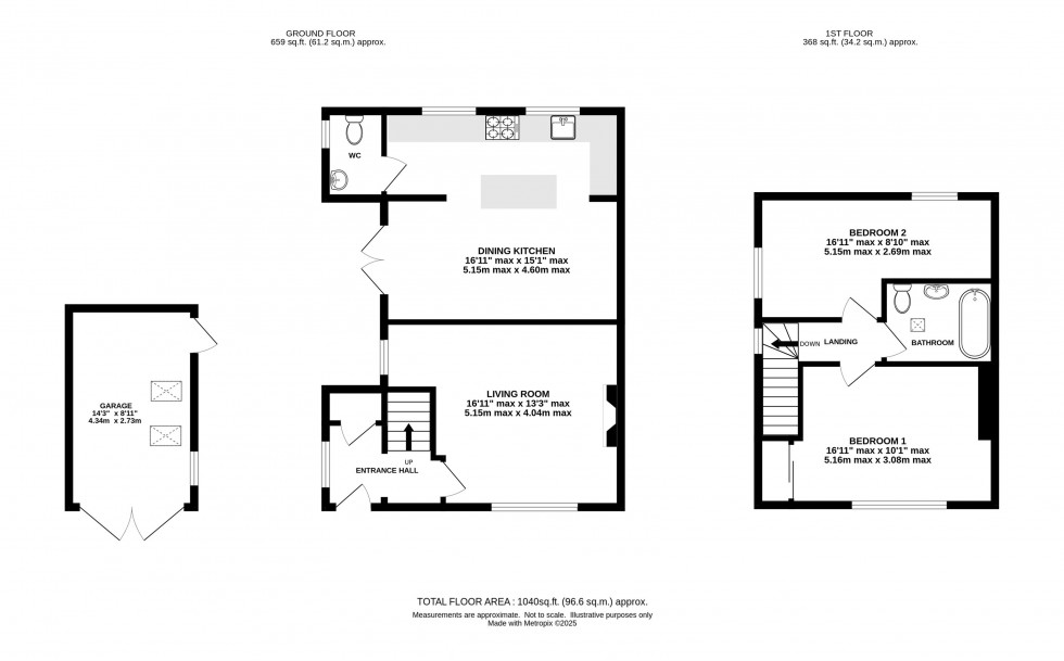 Floorplan for Marthall Lane, Ollerton, Knutsford