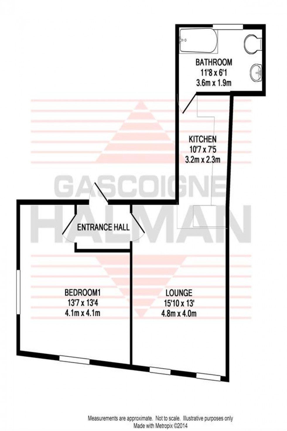 Floorplan for Stockport Road, Marple