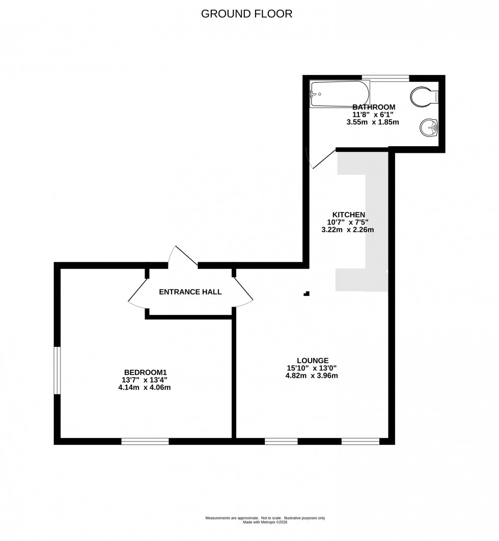 Floorplan for Stockport Road, Marple