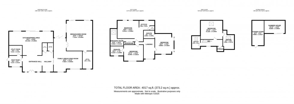 Floorplan for Compstall Road, Romiley, Stockport