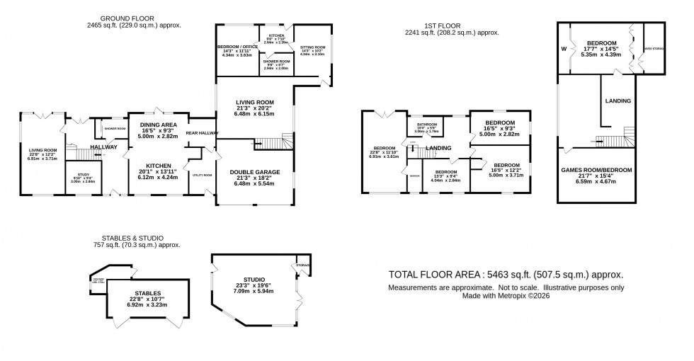 Floorplan for Red Lane, Disley
