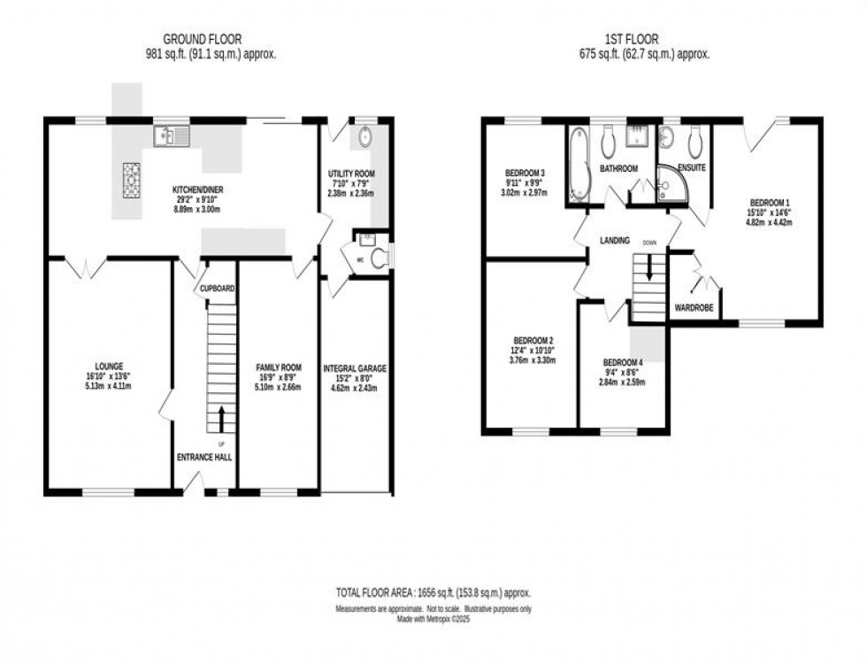 Floorplan for Mardale Court, Holmes Chapel