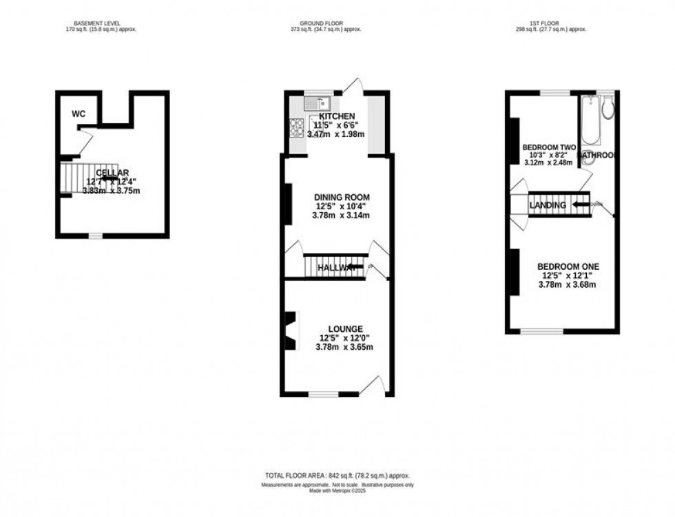 Floorplan for New Beech Road, Heaton Mersey, Stockport