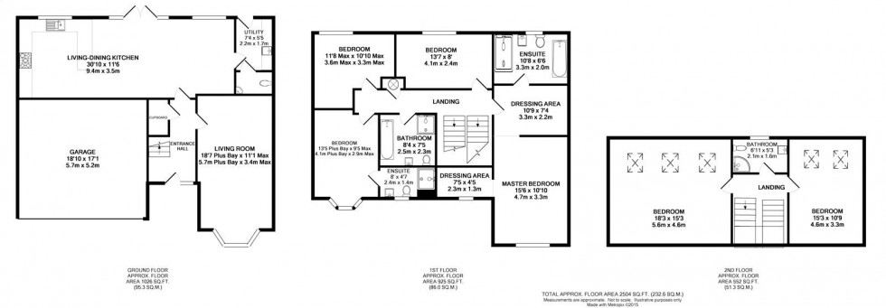 Floorplan for Turing Drive, Wilmslow