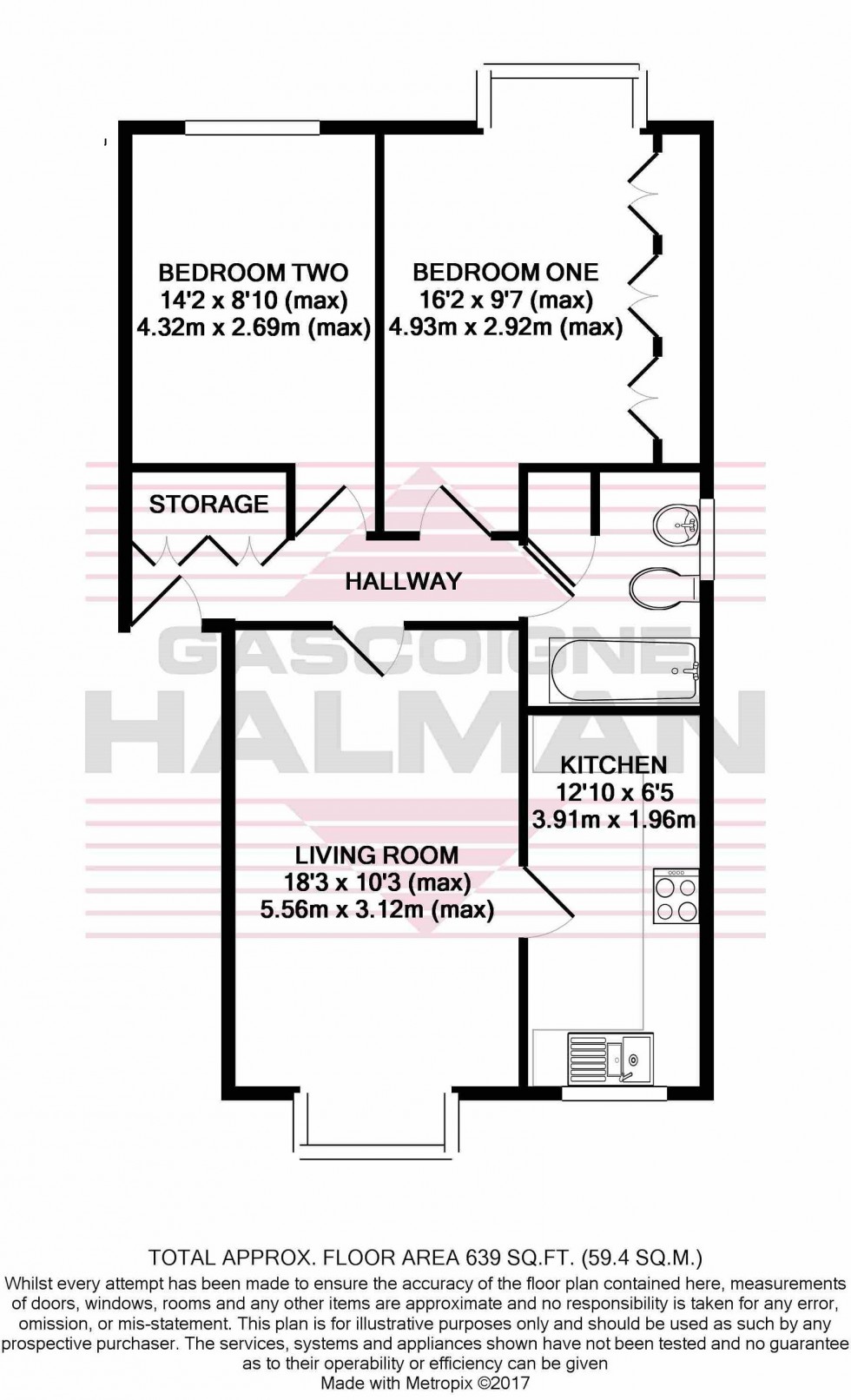 Floorplan for Peel Moat Court, Peel Moat Road, Heaton Moor