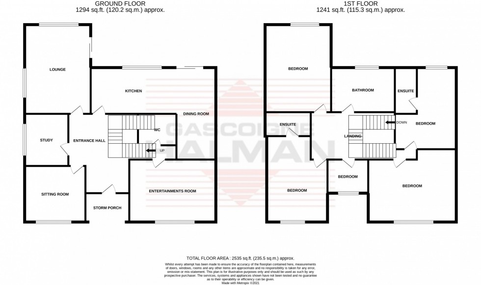 Floorplan for Styal Road, Heald Green