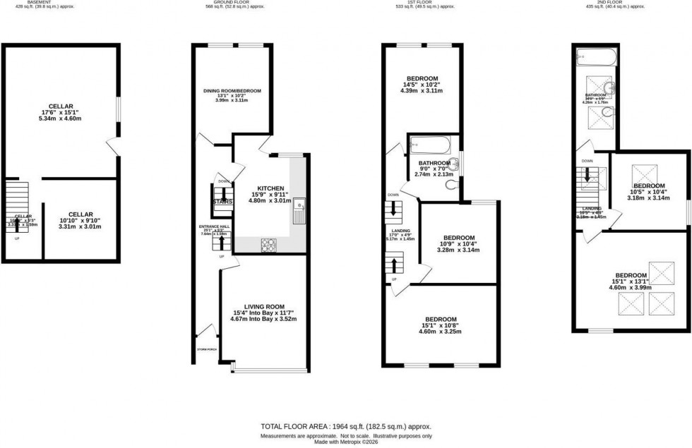 Floorplan for Brundretts Road, Chorlton, M21