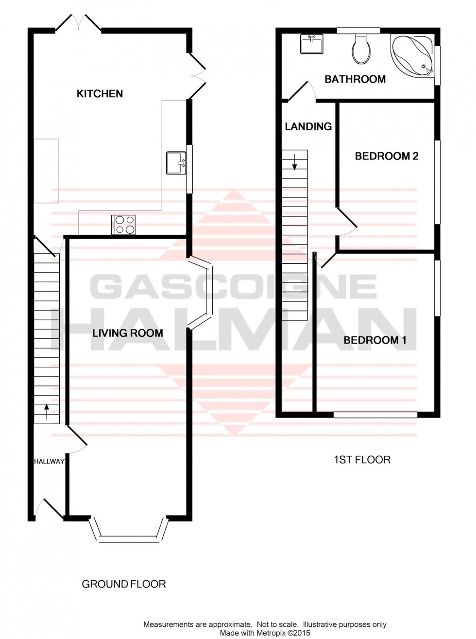 Floorplan for School Lane, Didsbury