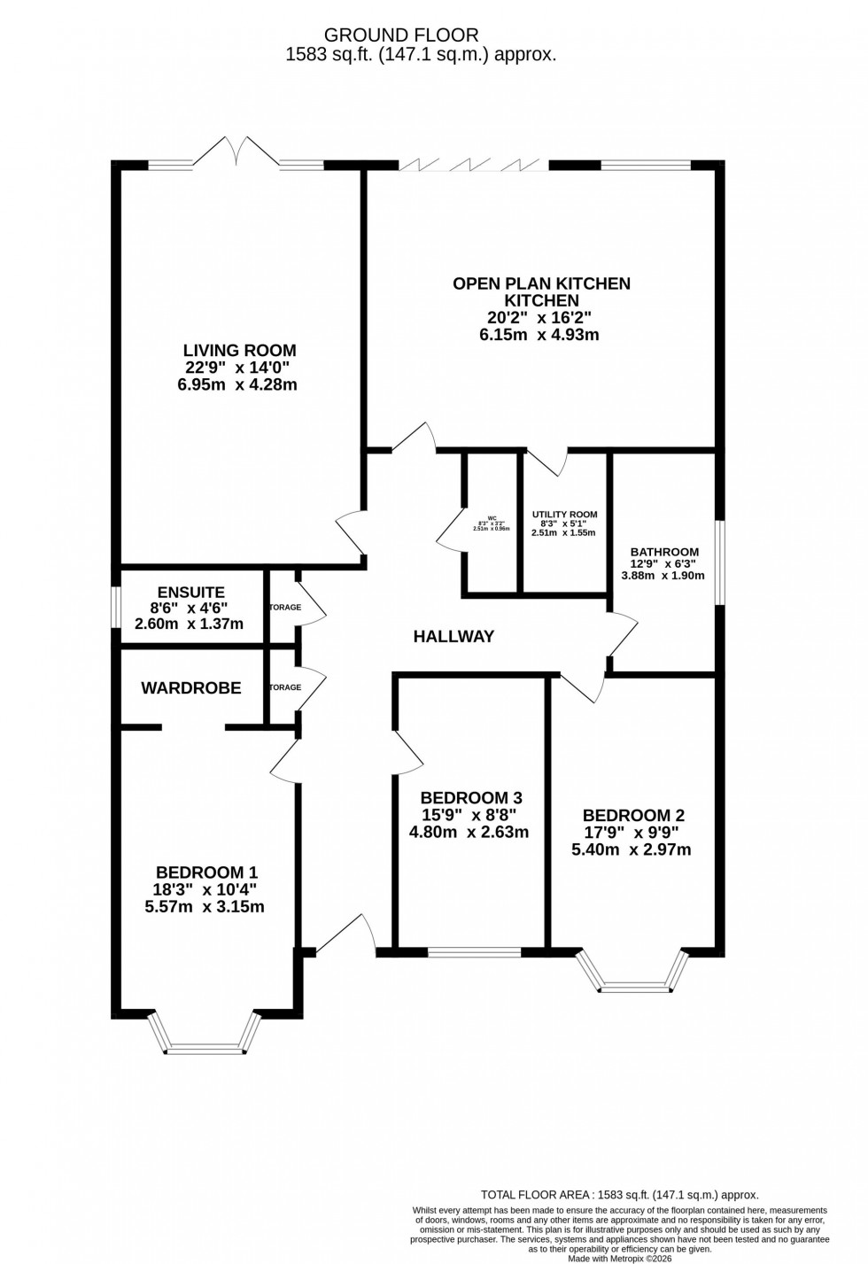 Floorplan for Lostock Hall Road, Poynton, SK12