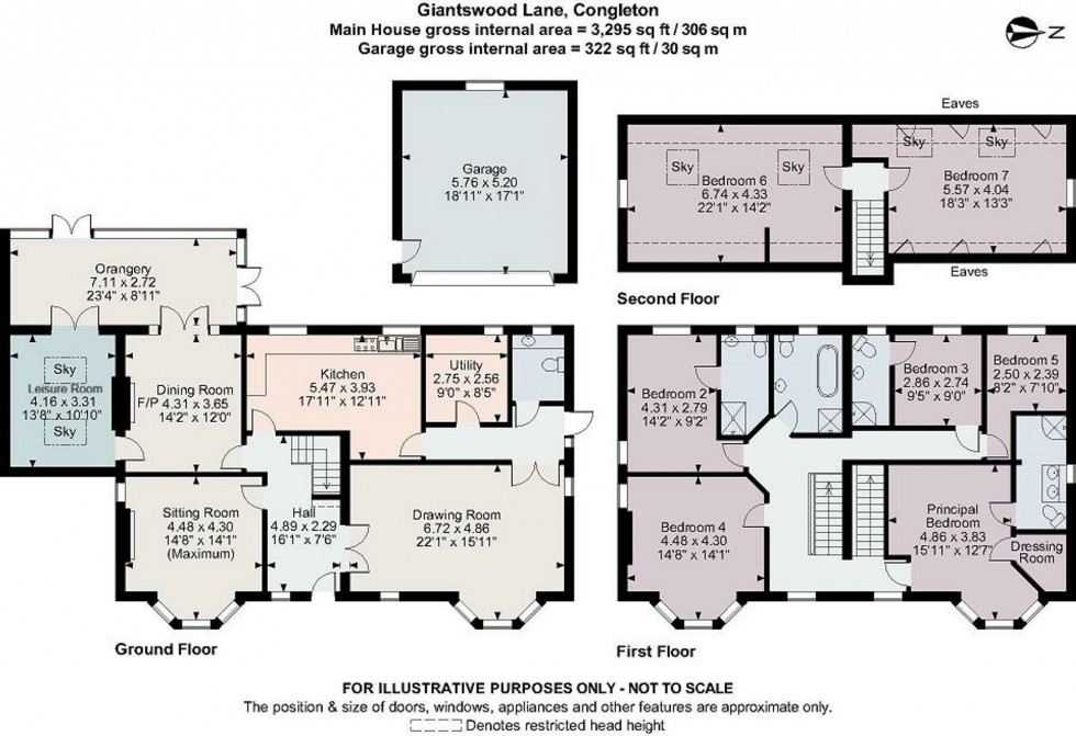 Floorplan for Giantswood Lane, Congleton, CW12