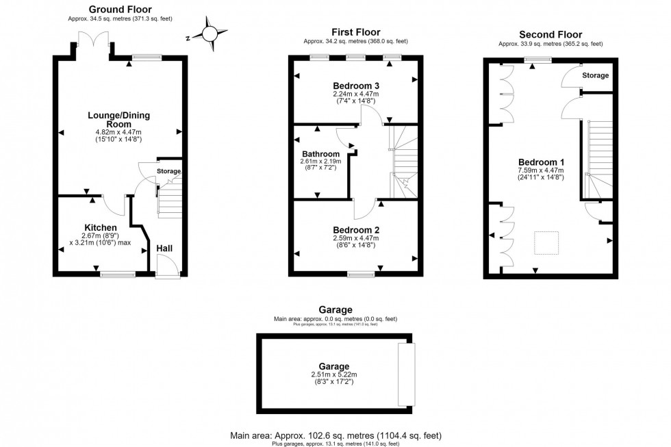 Floorplan for Manley Road, Frodsham, WA6