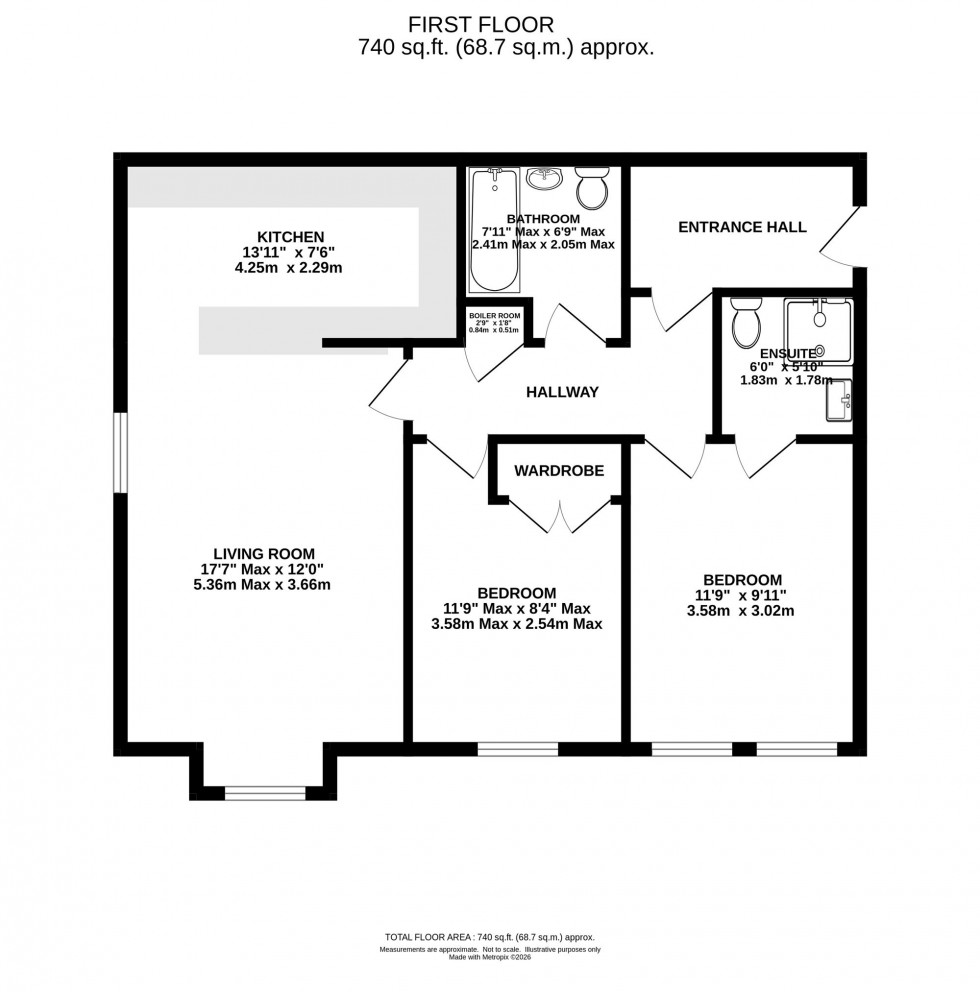 Floorplan for New Copper Moss, Altrincham, WA15