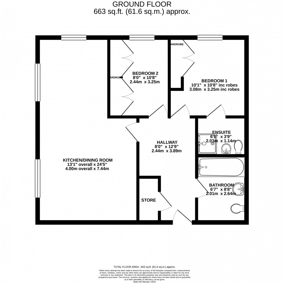 Floorplan for Clarence Mill, Clarence Road, Bollington, Macclesfield