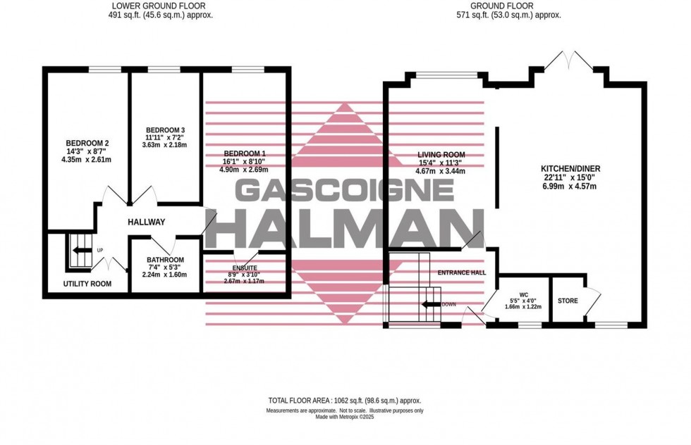 Floorplan for The Range, Woodford, SK7