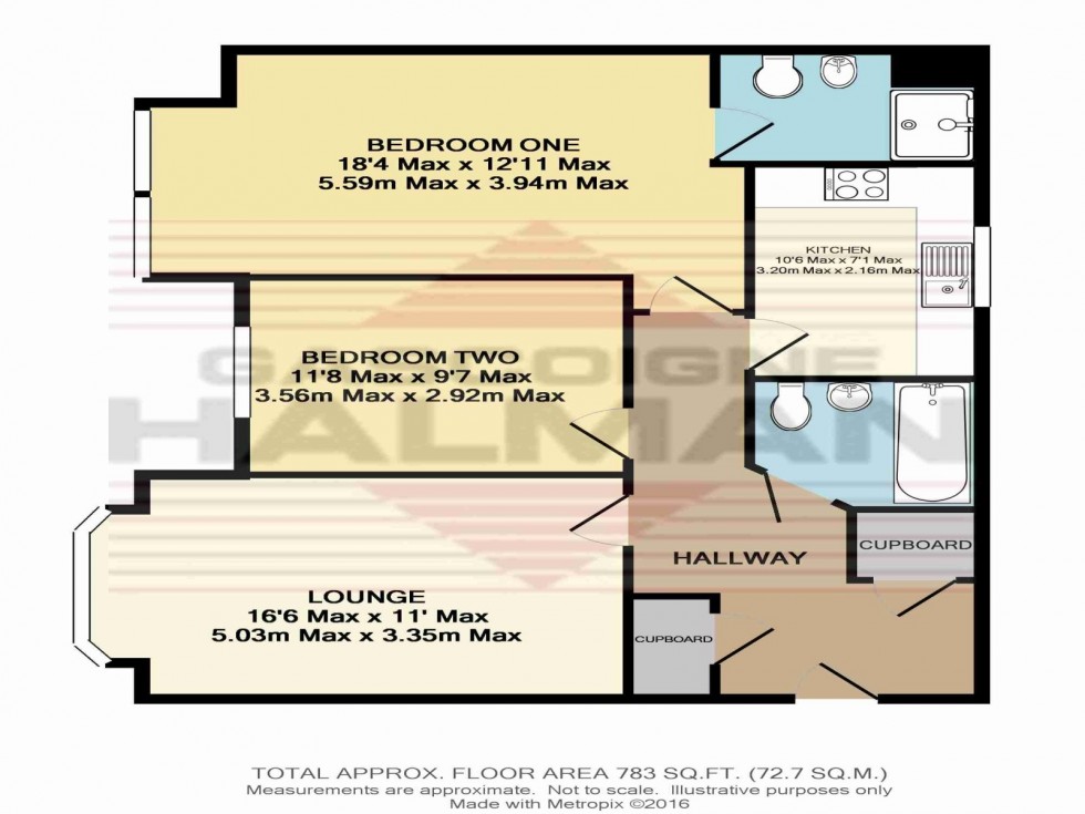 Floorplan for Montague Road, Sale