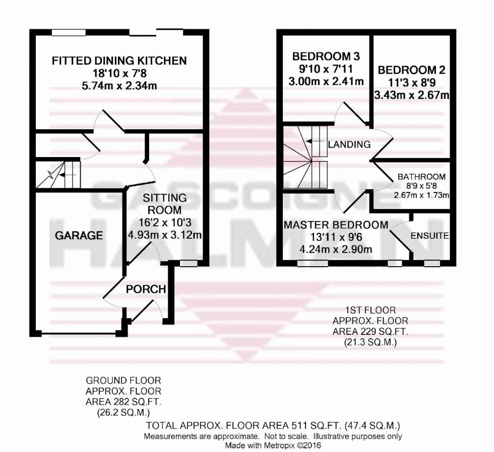 Floorplan for Disley, Stockport