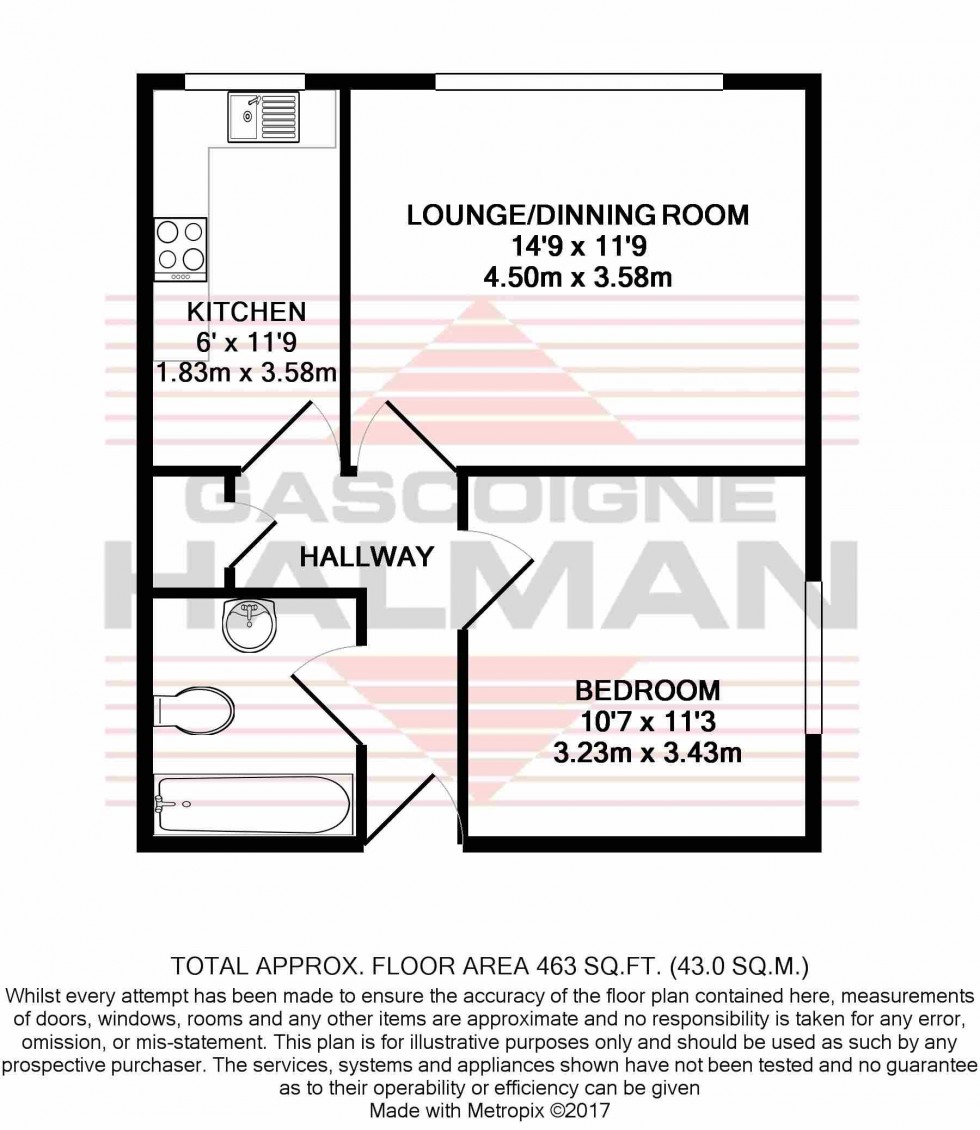 Floorplan for Leegate Road, Heaton Moor, Stockport