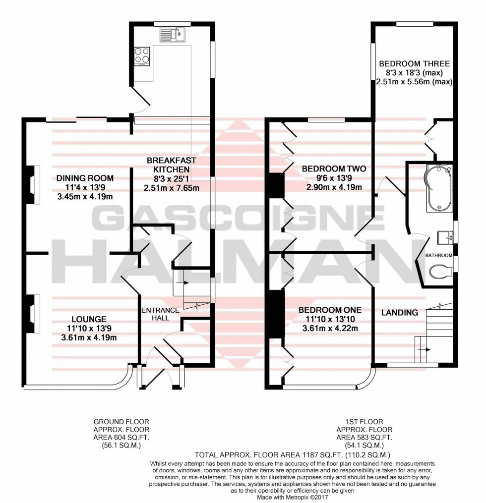 Floorplan for Thornhill Road, Heaton Mersey