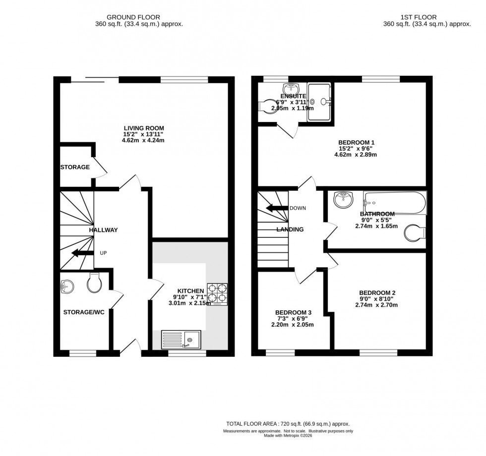 Floorplan for Cotton Lane, Manchester