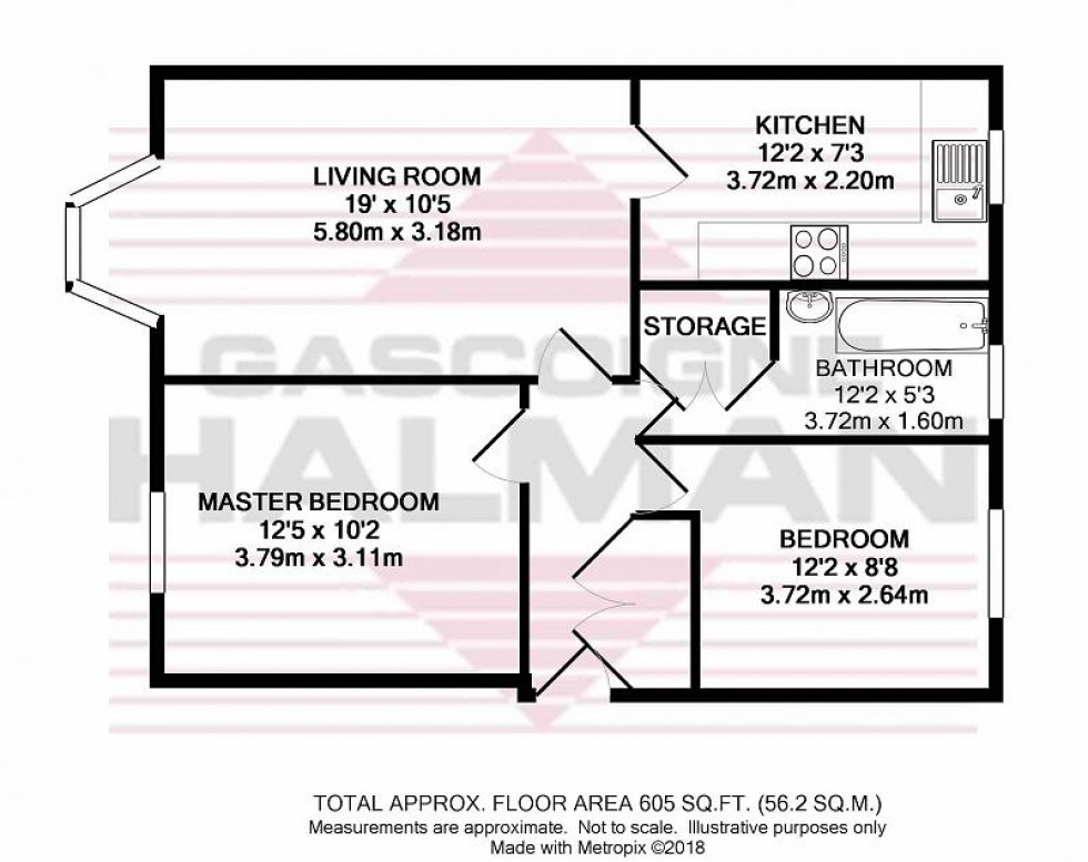 Floorplan for Tiverton Drive, Wilmslow