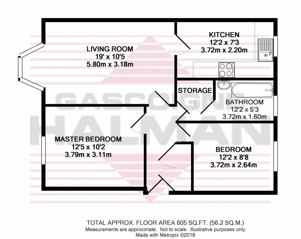 Floorplan for Tiverton Drive, Wilmslow