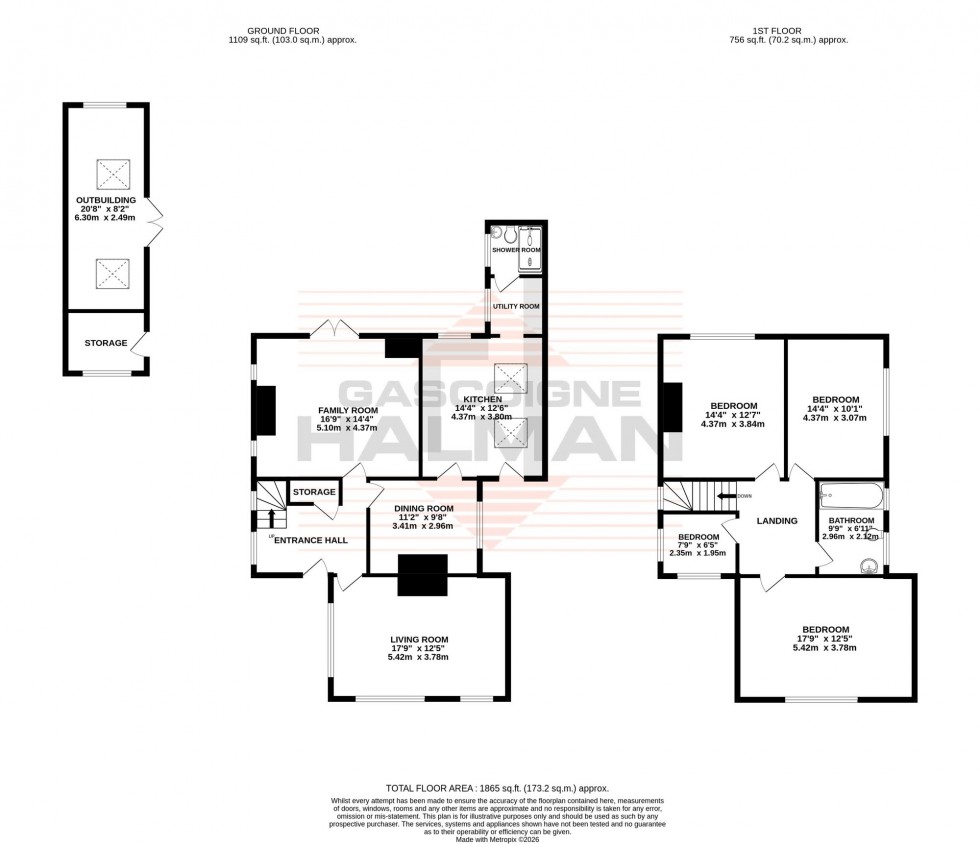 Floorplan for Brooklands Road, Manchester, M23
