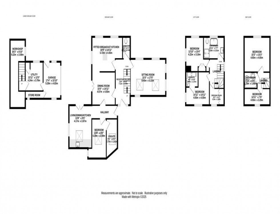 Floorplan for The Wash, Chapel-En-Le-Frith