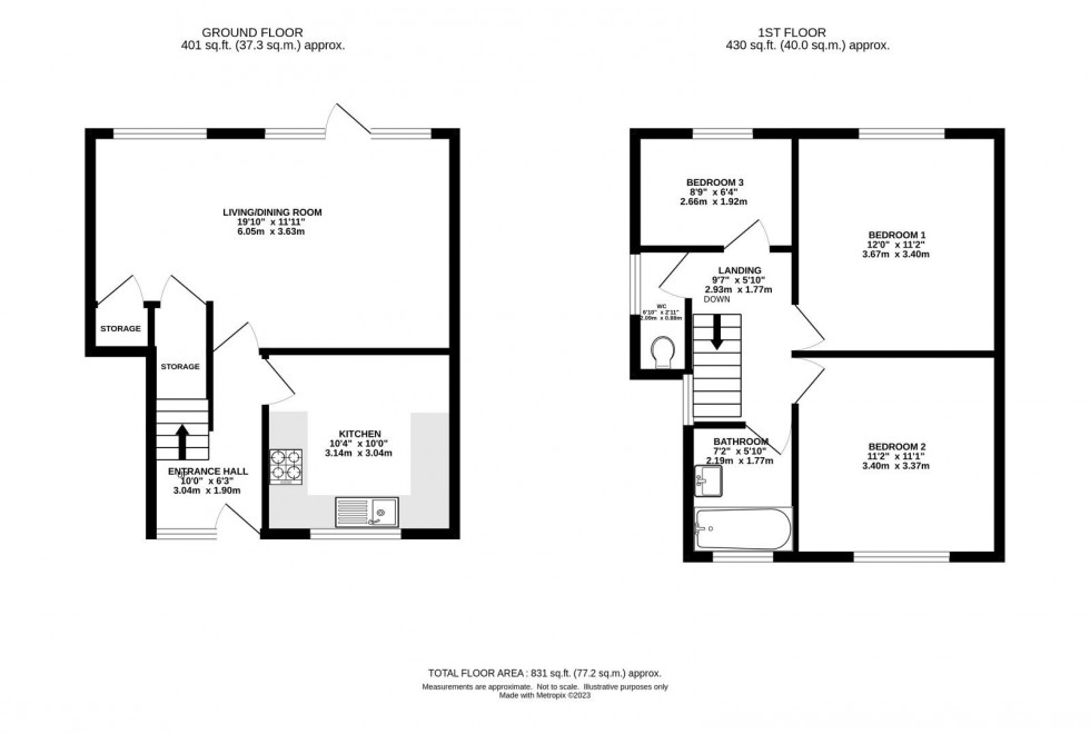 Floorplan for Lindsay Road, Burnage