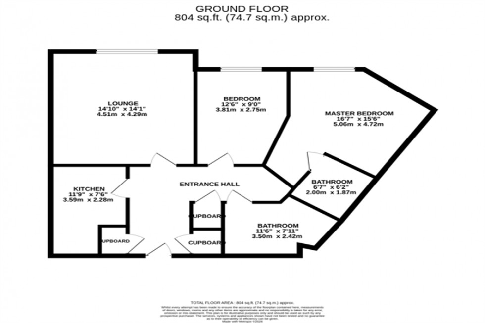 Floorplan for Chorlegh Grange, Alderley Edge