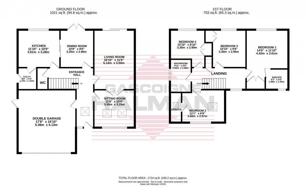 Floorplan for Midhurst Close, Cheadle Hulme, SK8