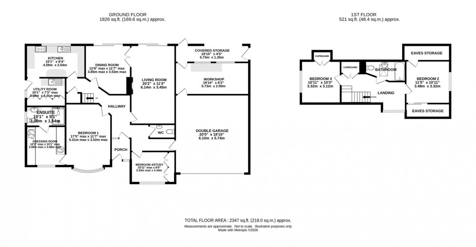 Floorplan for Smith Lane, Mobberley, WA16