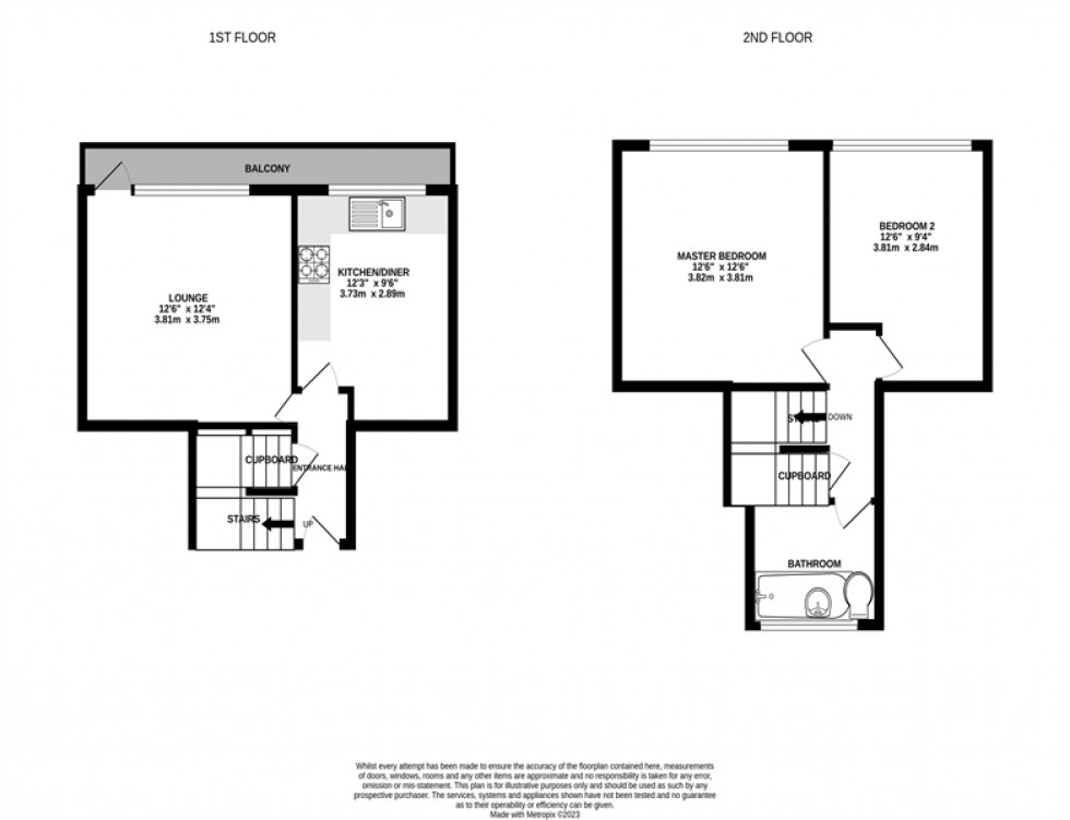 Floorplan for Massey Street, Alderley Edge