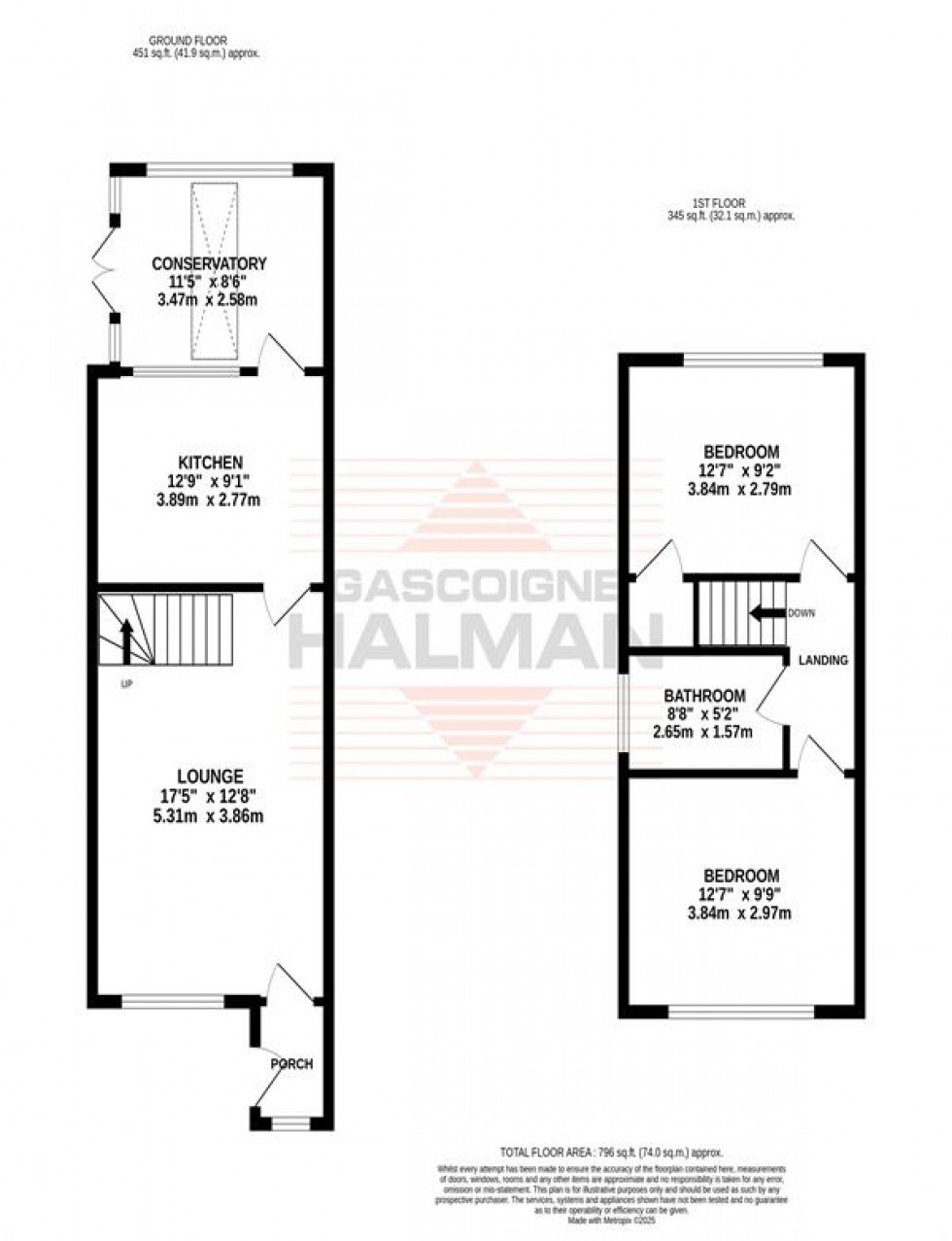 Floorplan for Chester Avenue, Sale