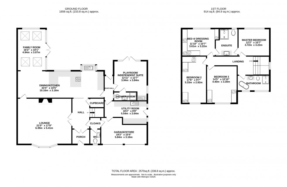 Floorplan for Murrayfield, Prestbury