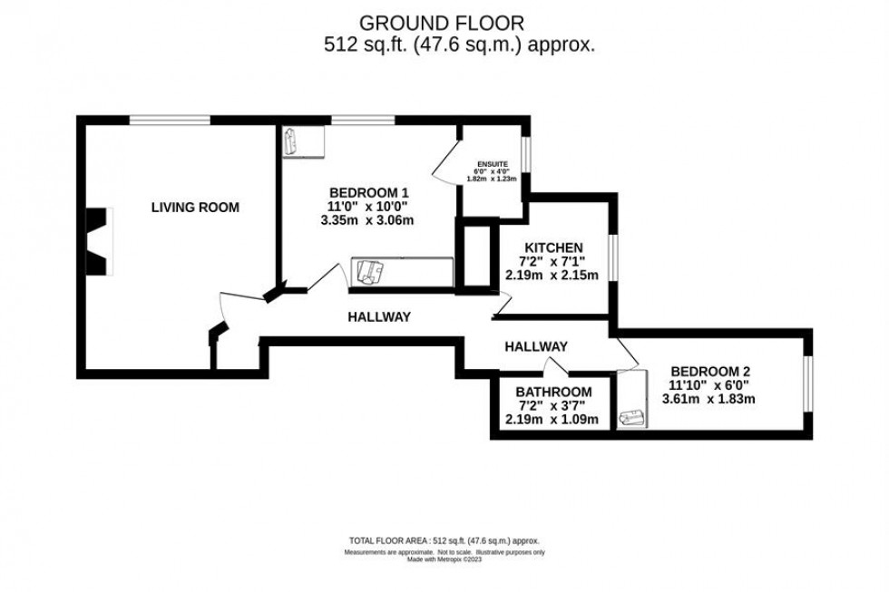Floorplan for Mauldeth Road, Stockport