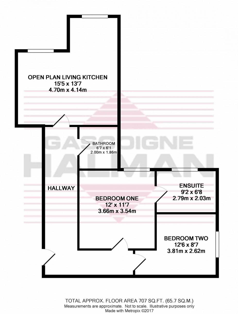 Floorplan for Hazel House, Swann Lane, Cheadle Hulme