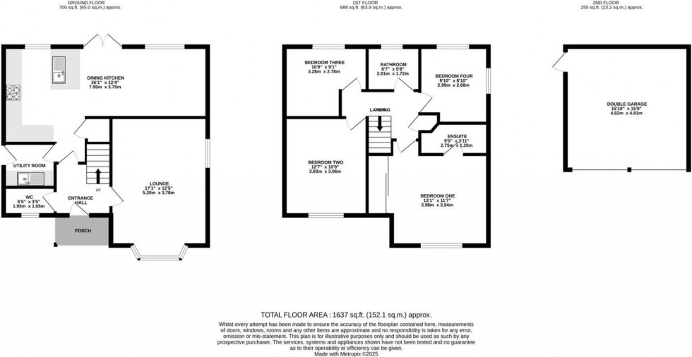 Floorplan for Georges Place, Beeston, CW6