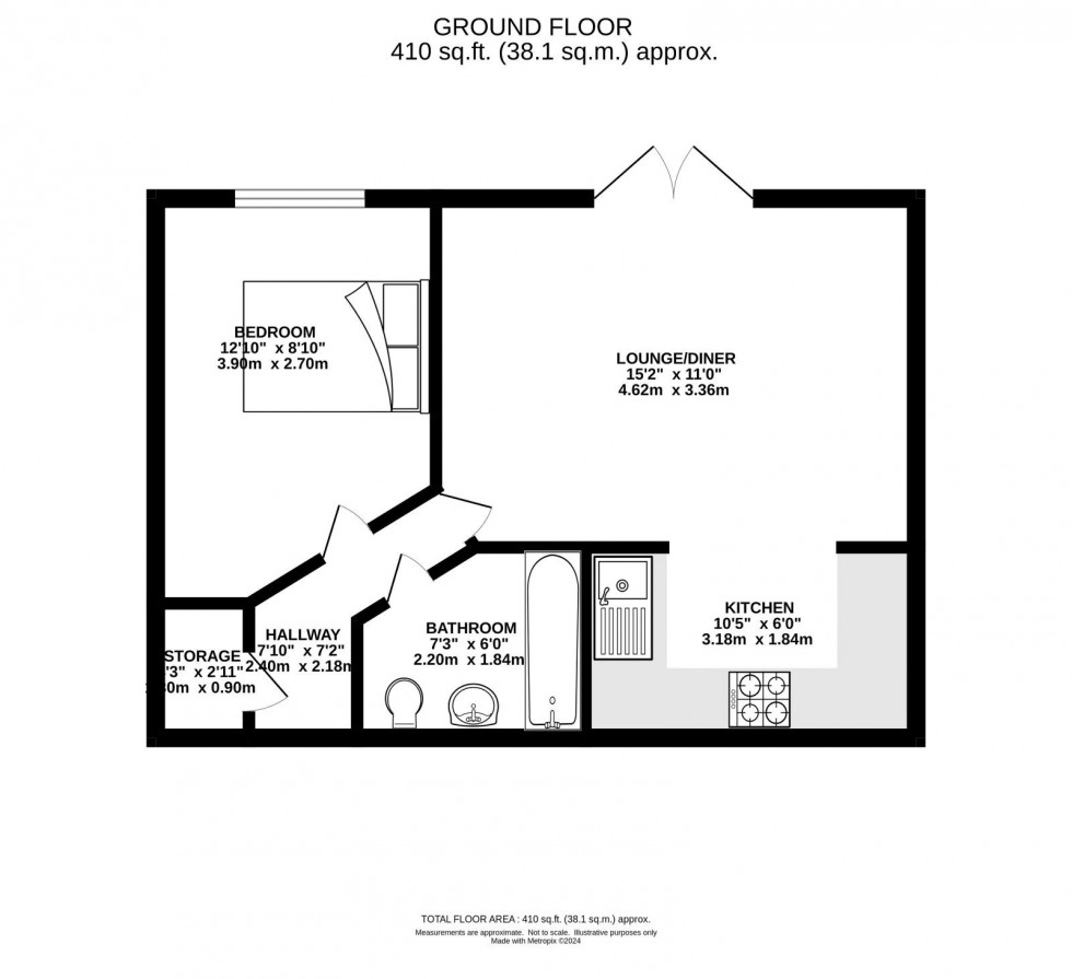 Floorplan for Didsbury Gate, Houseman Crescent, Manchester