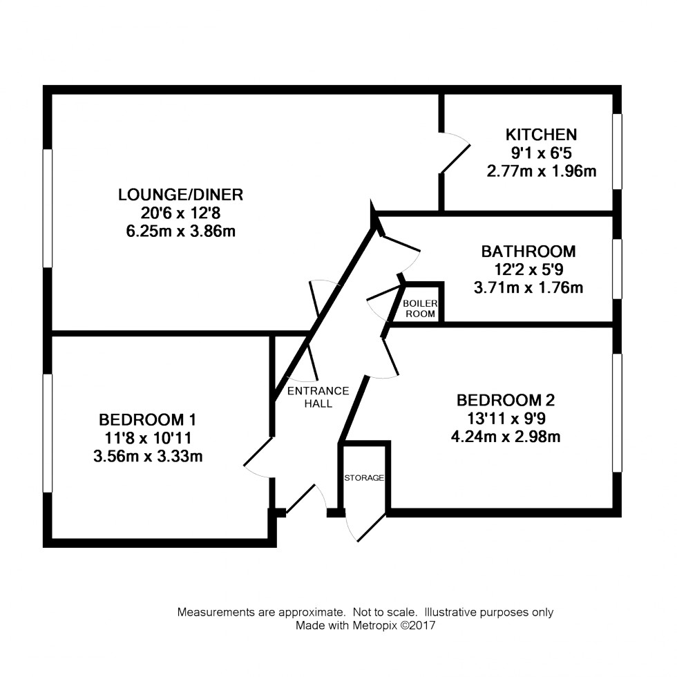 Floorplan for Dixon Court, Cheadle