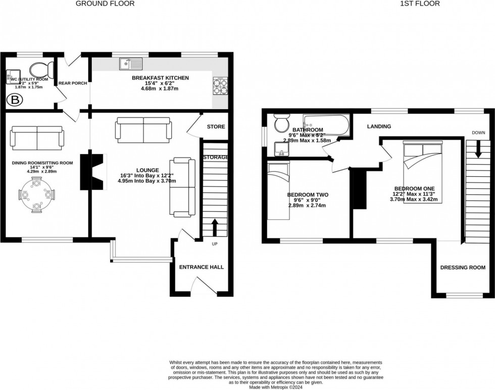 Floorplan for Mayfield Drive, Cuddington, CW8