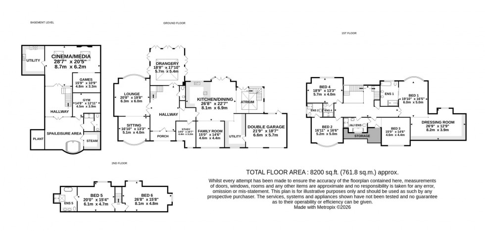 Floorplan for Broad Lane, Hale, WA15