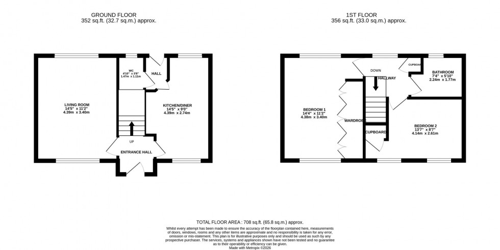Floorplan for Barnaby Road, Poynton, SK12