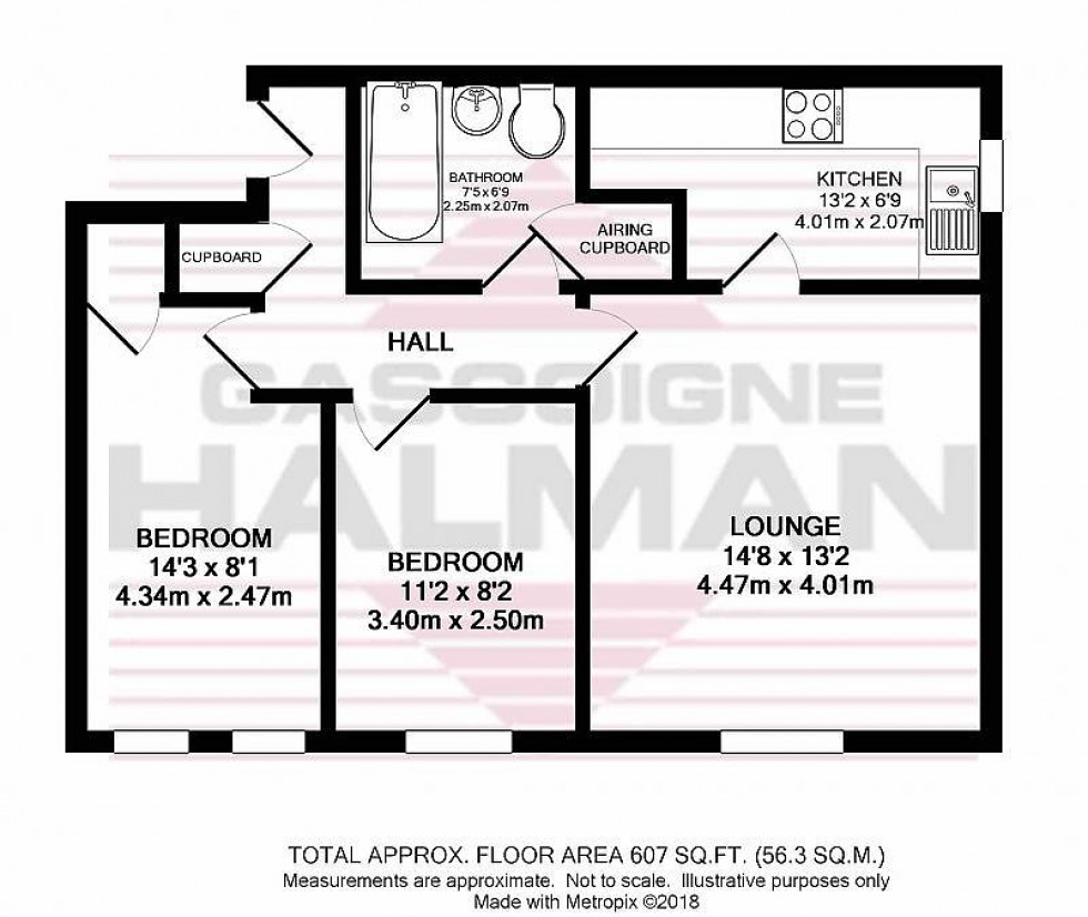 Floorplan for Green Hall Mews, Wilmslow