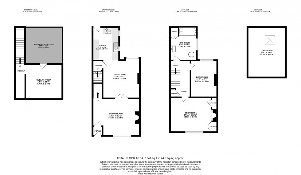 Floorplan for Knutsford Road, Wilmslow