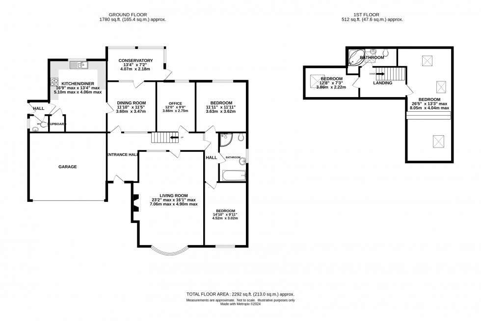 Floorplan for Brereton Court, Somerford, Congleton