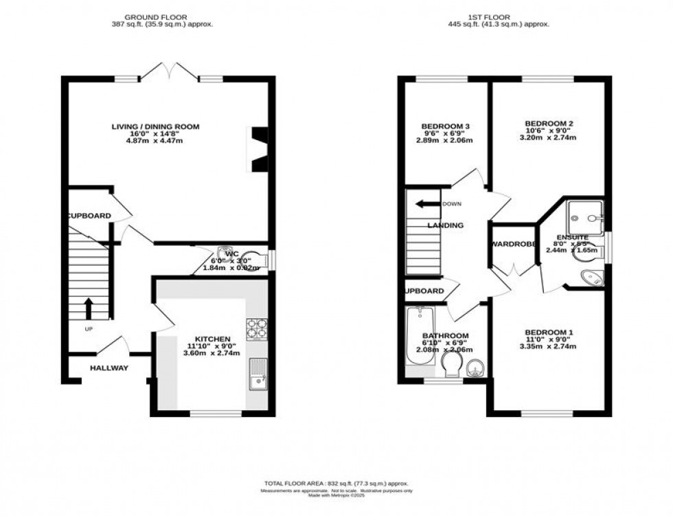 Floorplan for Cranford Avenue, Knutsford