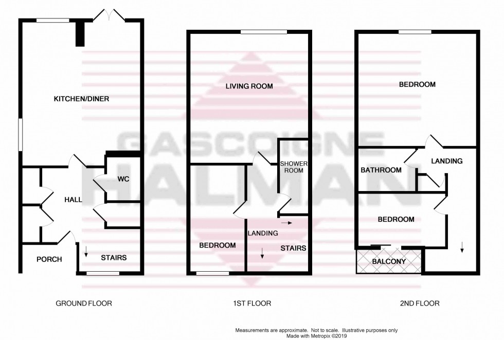 Floorplan for Loney Street, Macclesfield