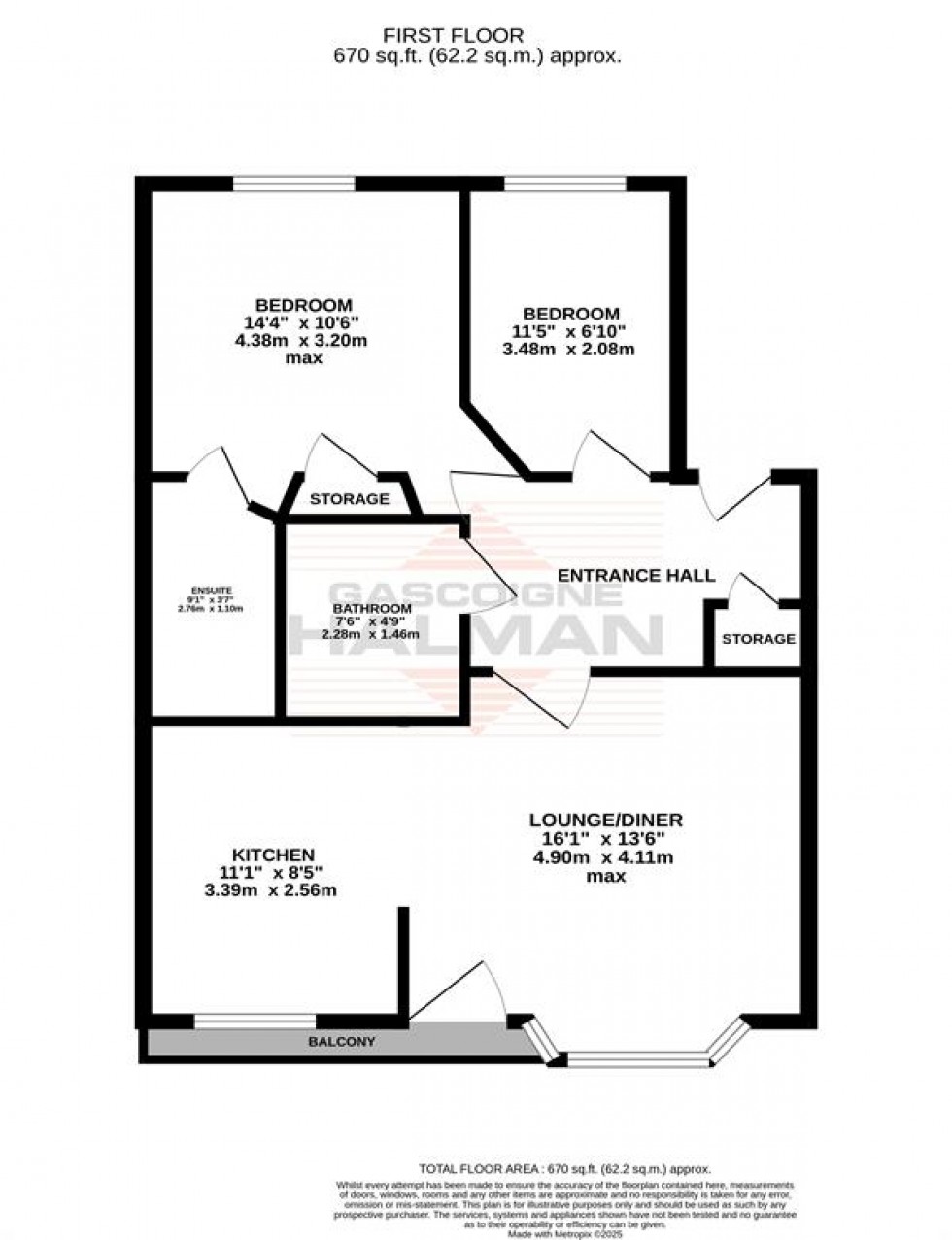 Floorplan for Russell Place, Sale