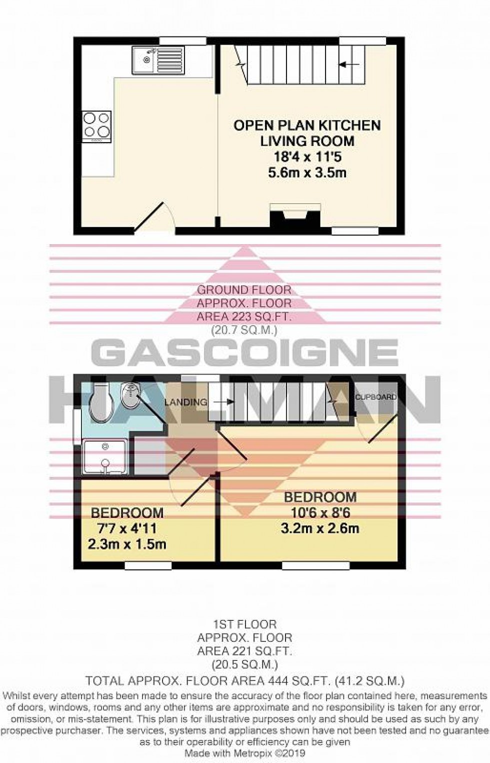 Floorplan for Wharf Road, Whaley Bridge, High Peak